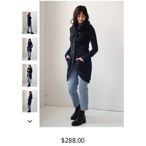 Rebecca King 3 Way Sweater Black